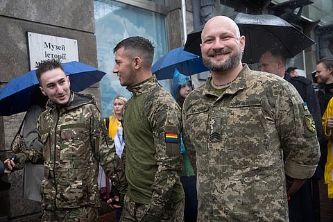 LGBT soldiers in Kyiv